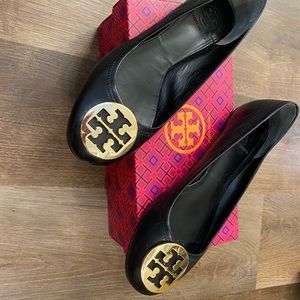 Black Tory Burch Flats